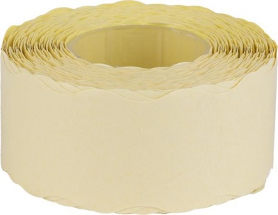 Árazószalag, 25x16 mm, citrom