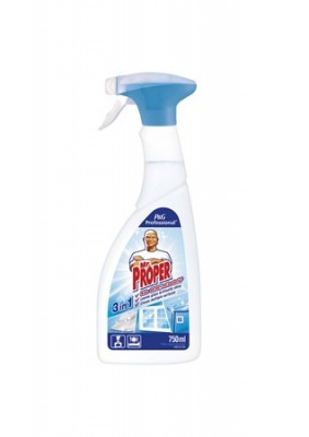 Általános felület-és üvegtisztító spray, fertőtlenítő hatással, 750 ml, MR PROPER "3in1"