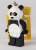 Kulcstartó, LED világítással, LEGO "Panda Guy"
