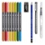 Ecsetirón készlet, kétvégű, STAEDTLER "Mixed Set 5", 8 különböző szín