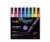 Dekormarker készlet, 0,9-1,3 mm, UNI "Posca PC-3ML", 8 különböző csillogó szín